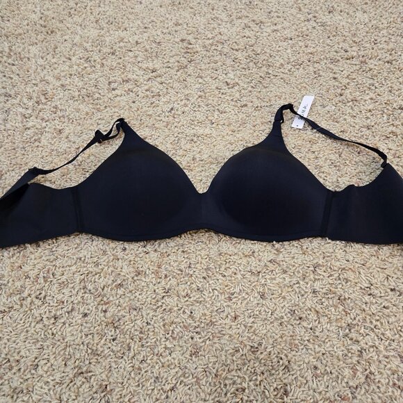 SOMA Bra Size 36C Vanishing 360 Wireless Smooth Padded T Shirt Black - Picture 1 of 5